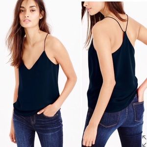 J. Crew Carrie Silk Cami - 00
